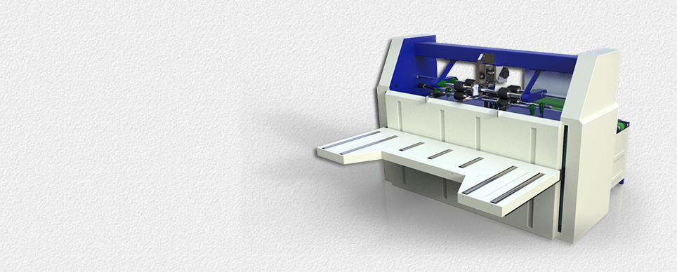 Semi automatic box stitching machine